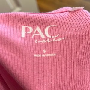 Pink long sleave womens top